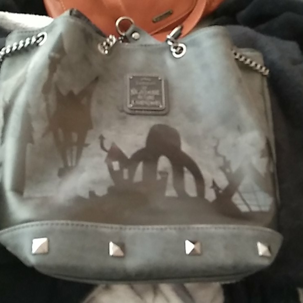Jack skeleton purse